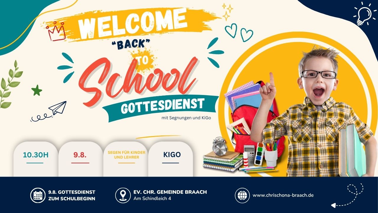 Gottesdienst zum Schulanfang 2026