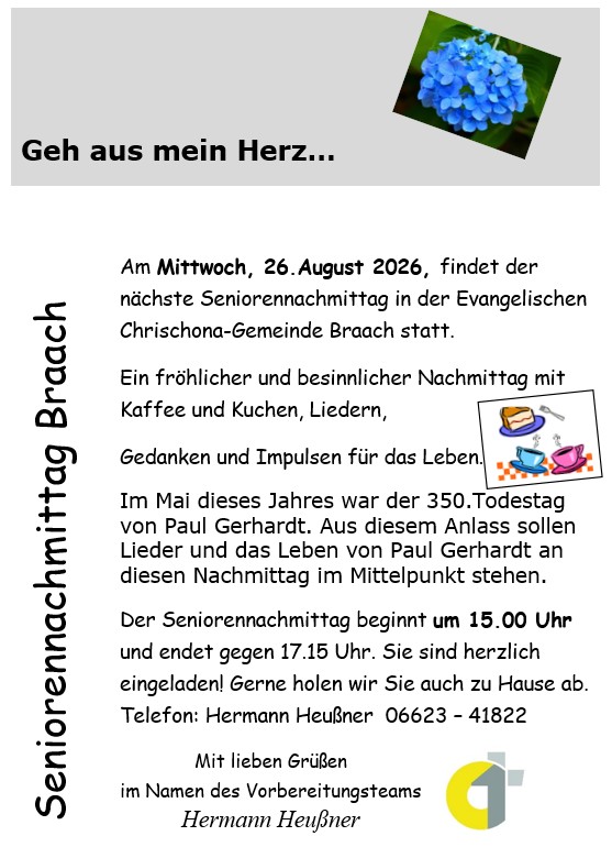 Seniorennachmittag